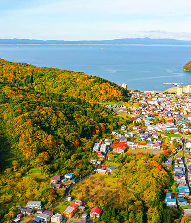 浅虫温泉の風景